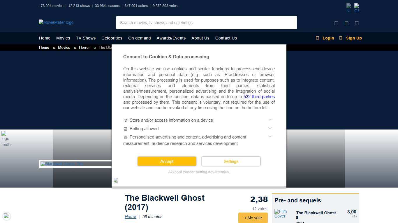The Blackwell Ghost (Movie, 2017) - MovieMeter.com
